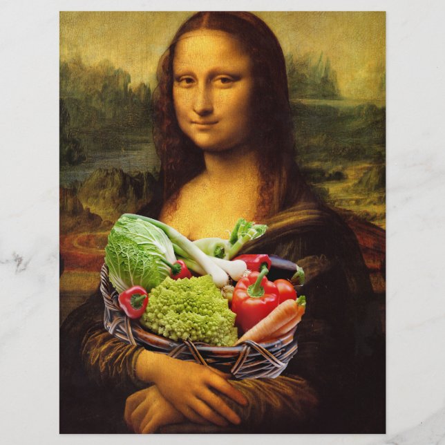 Mona Lisa Loves Vegetables (Front)