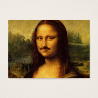 mona lisa moustache