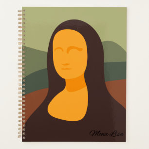 Mona Lisa Painting Calendar Planner