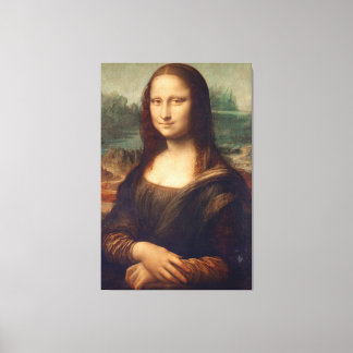 Mona Lisa Painting Canvas Print