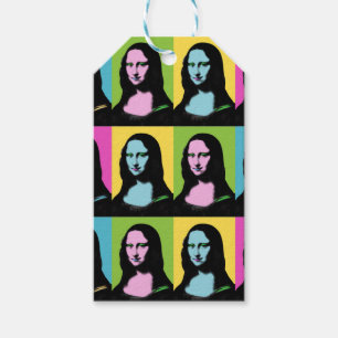 Mona Lisa - pop Art Style  Gift Tags