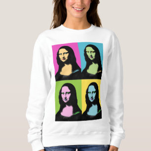 Mona Lisa - Pop Art Style  Sweatshirt