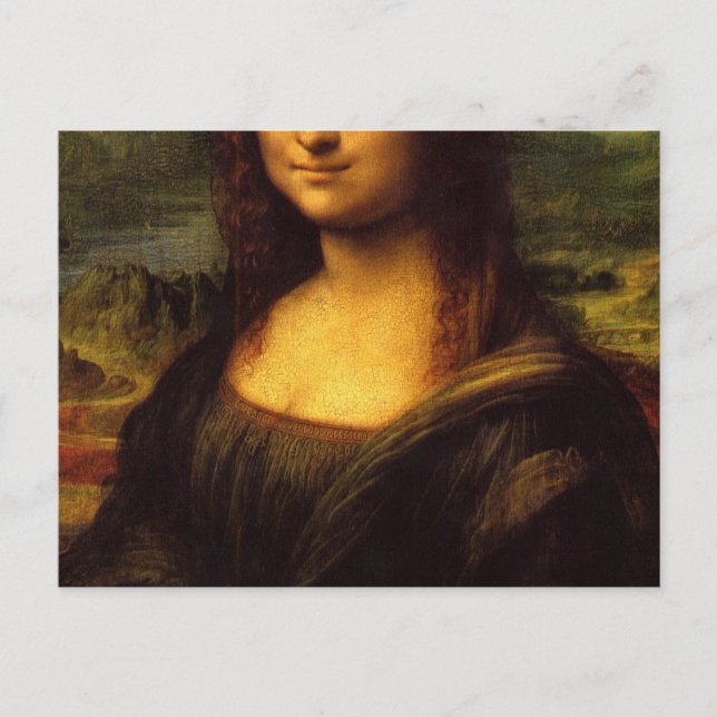 Mona Lisa Postcard (Front)