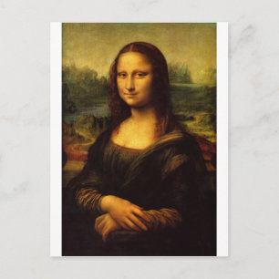 Mona Lisa Postcard