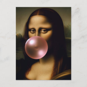 Mona Lisa  Postcard