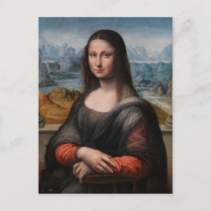 Mona Lisa Postcard