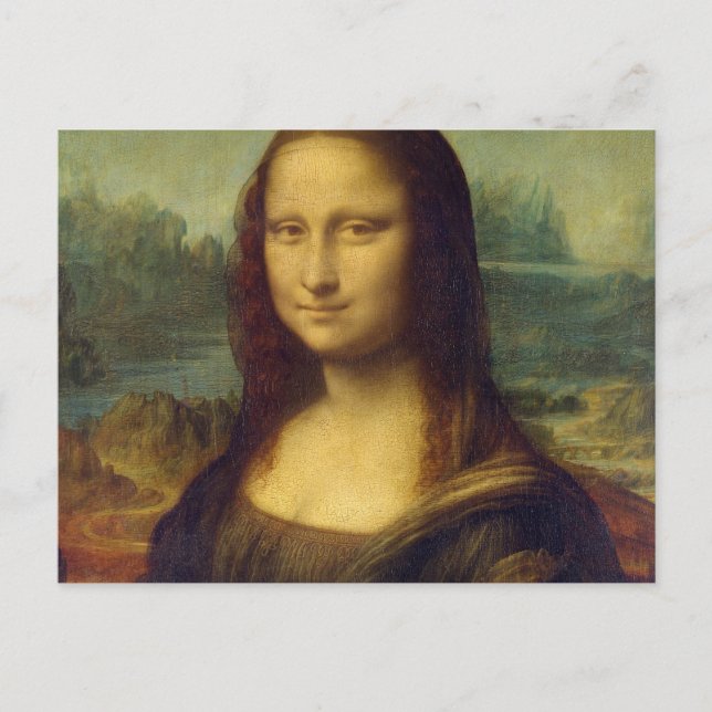 Mona Lisa Postcard (Front)