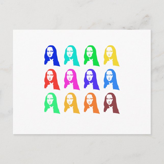 Mona Lisa Postcard (Front)