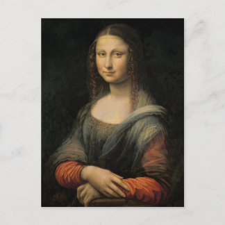 Mona Lisa Postcard (Alternate Version)