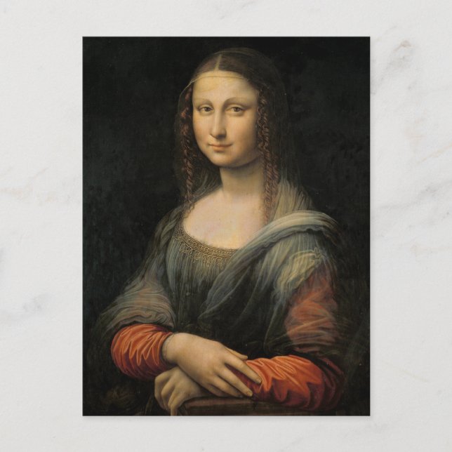 Mona Lisa Postcard (Alternate Version) (Front)
