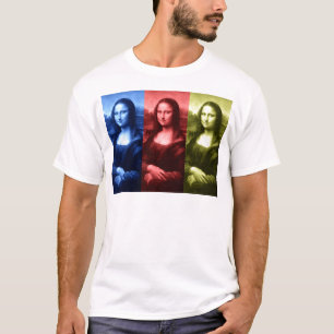 Mona Lisa Primary Colours T-Shirt