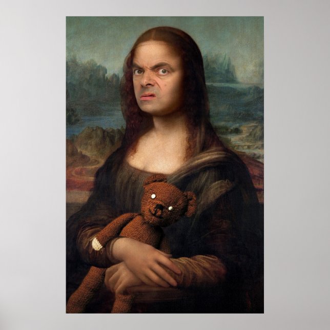 Mona Lisa’s Awkward Cousin Poster (Front)