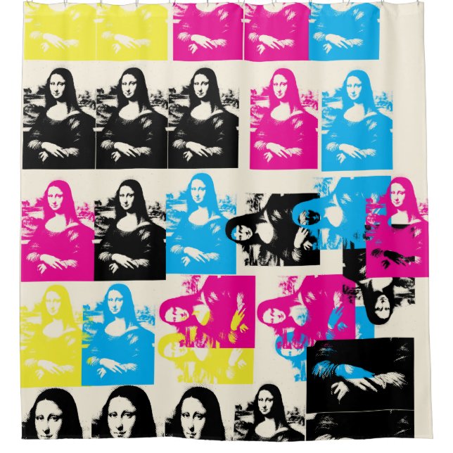 Mona Lisa Shower Curtain (Front)