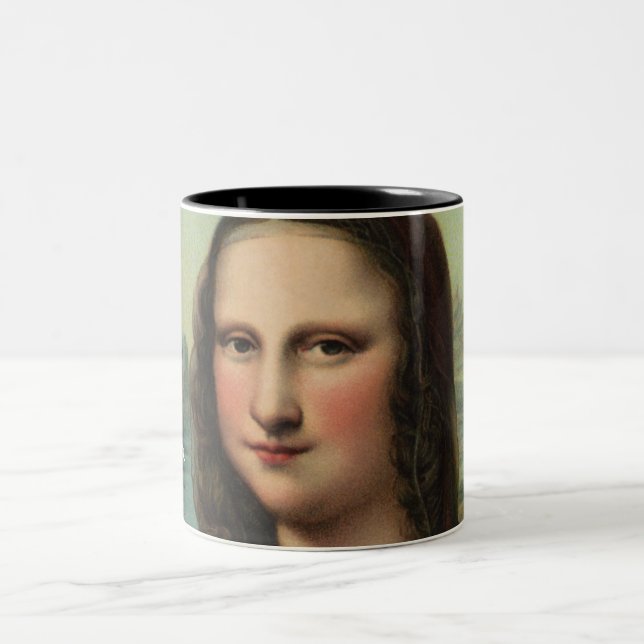 Mona Lisa Smile Mug (Center)
