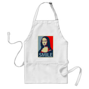 Mona Lisa Smile Standard Apron