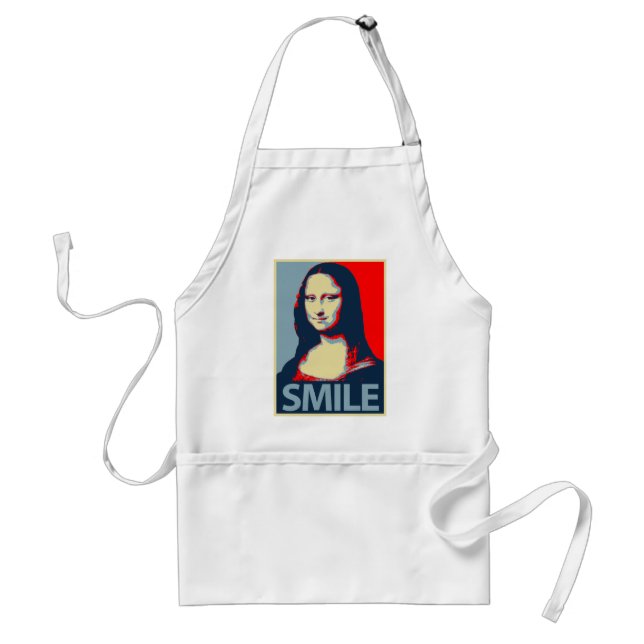 Mona Lisa Smile Standard Apron (Front)