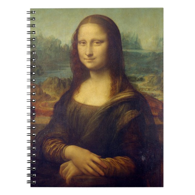 Mona Lisa Spiral Notebook (Front)