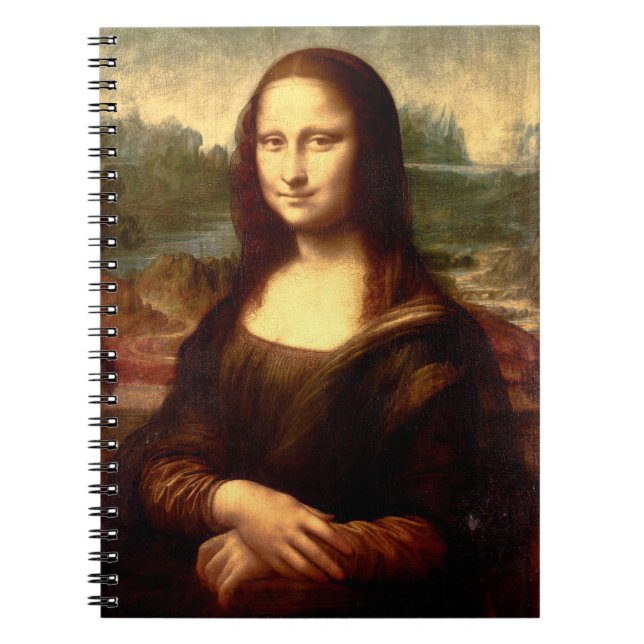 Mona Lisa Spiral Notebook (Front)