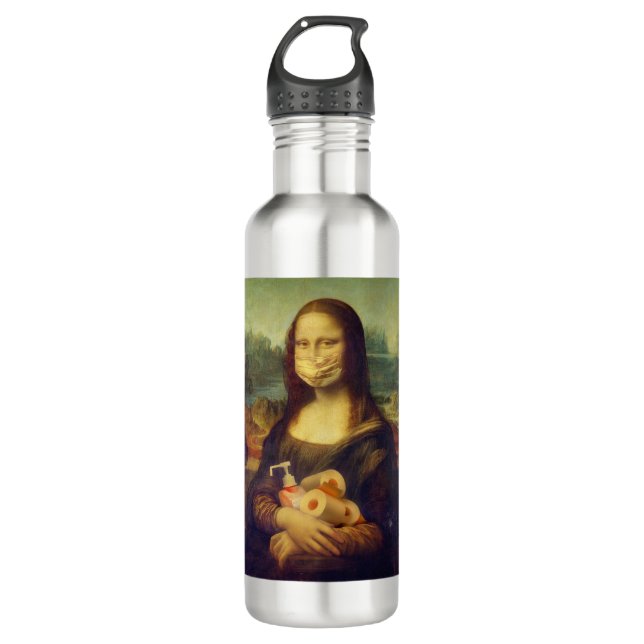 Mona Lisa Stocked Up 710 Ml Water Bottle (Front)