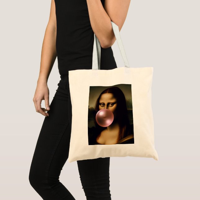 Mona Lisa  Tote Bag (Front (Product))