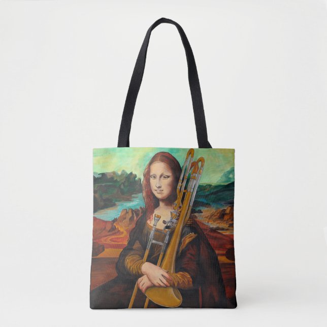 Mona Lisa Tote Bag (Front)