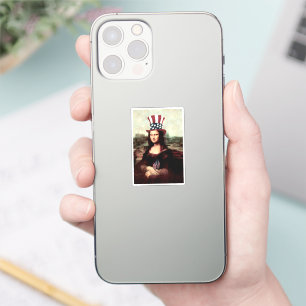 Mona Lisa USA Independence Day 