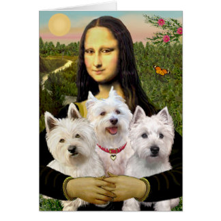 Mona Lisa - Westies (three)