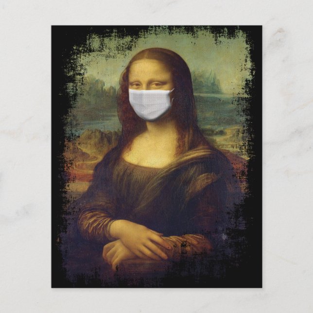 Mona Lisa With Mask (Front)