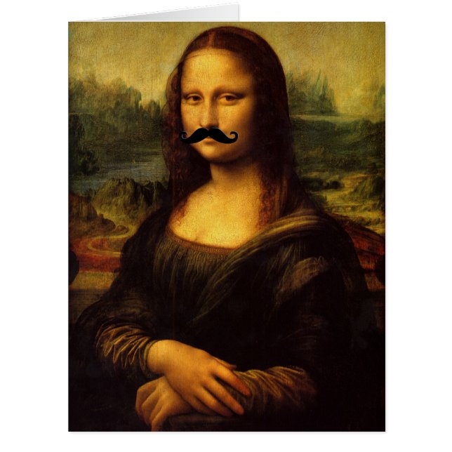 Mona Lisa With Moustache (Front)