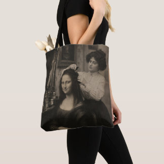 Mona Lisa's Salon Day Tote Bag