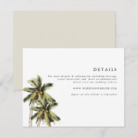 MONA Modern Minimalist Tropical Palm Beach Details
