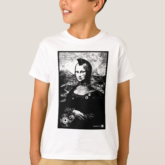 Mona Mohawk Kids T-Shirt (Front)