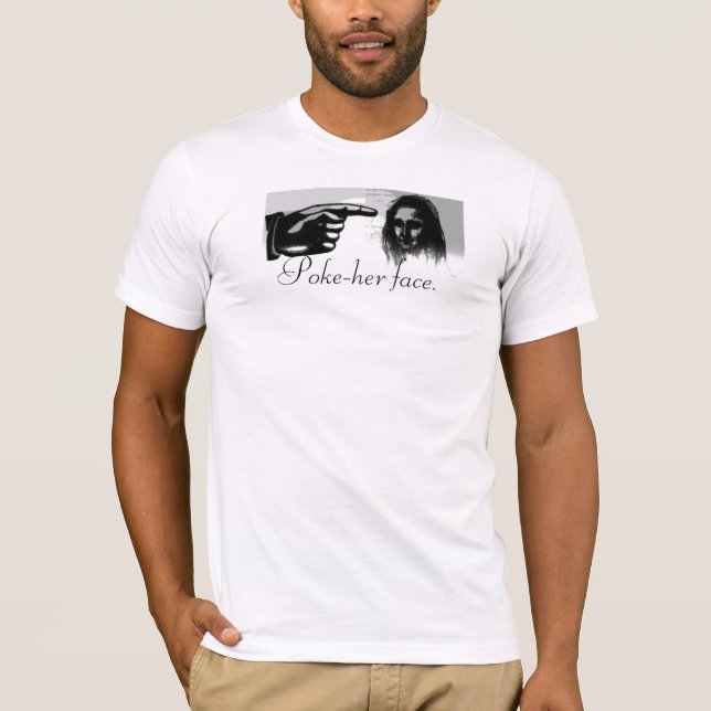 MONA, Poke-her face. T-Shirt (Front)