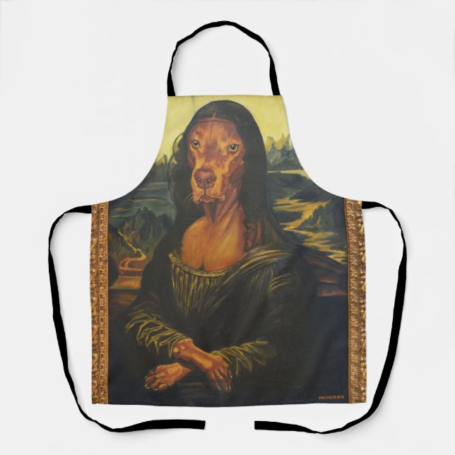 Mona Vizsla Apron (Front)