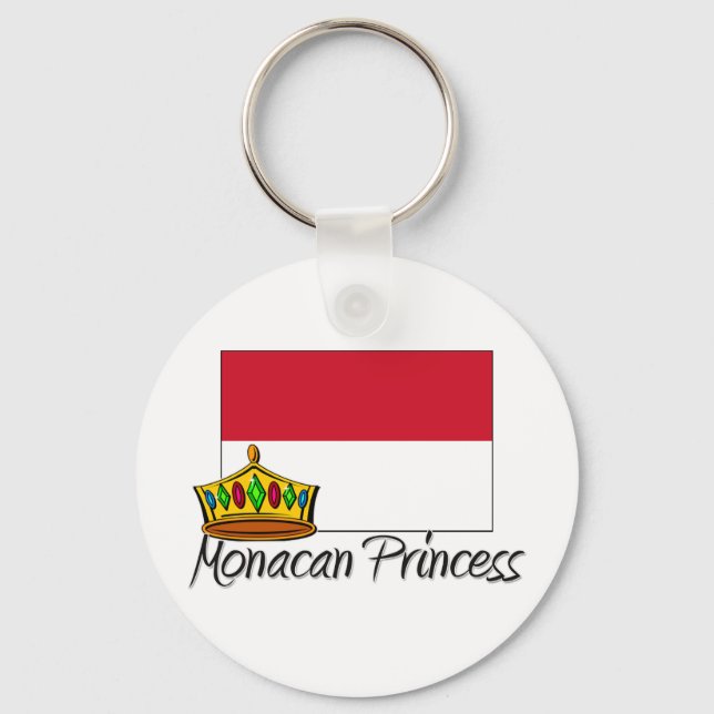 Monacan Princess Key Ring (Front)