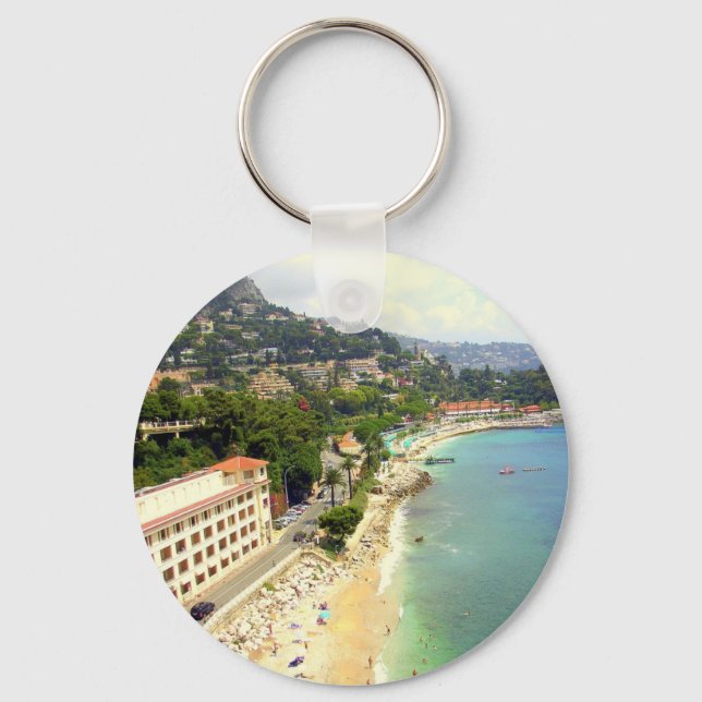 Monaco Beach Key Ring (Front)