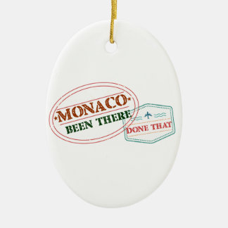Monaco Been There Done That Ceramic Tree Decoration