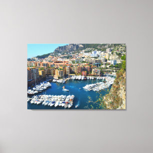 Monaco Canvas Print