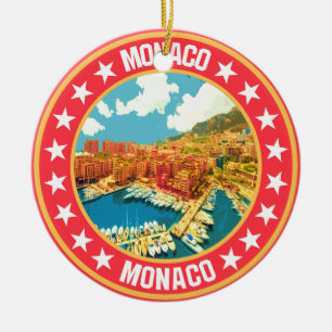 Monaco                                             ceramic tree decoration