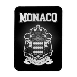 Monaco Coat of Arms Magnet