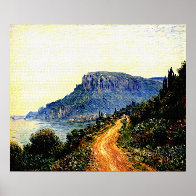 Monaco Corniche Poster (Front)