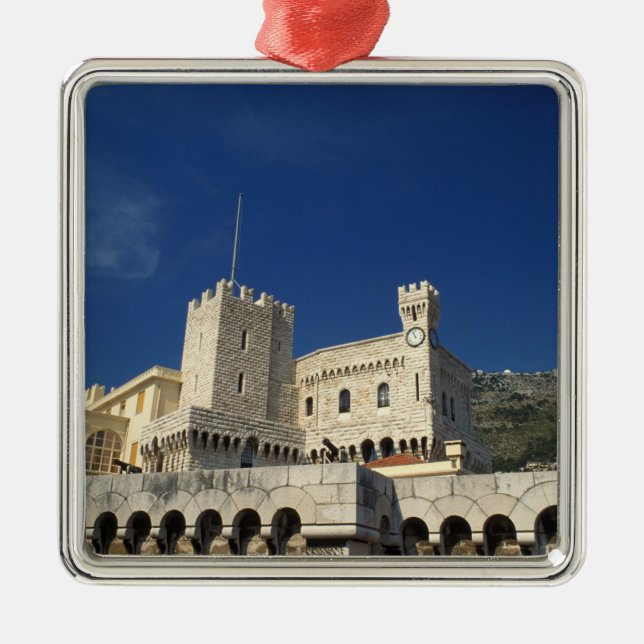 Monaco, Cote d'Azur, Prince's Palace. Metal Tree Decoration (Front)