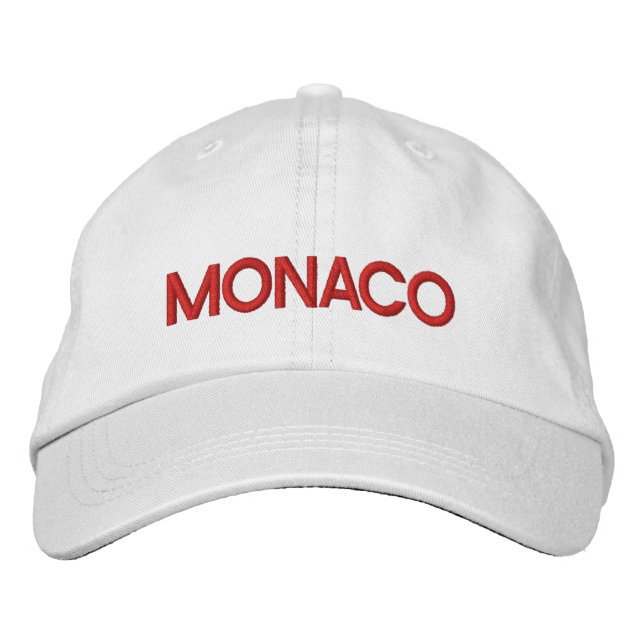 Monaco* Embroidered Hat (Front)