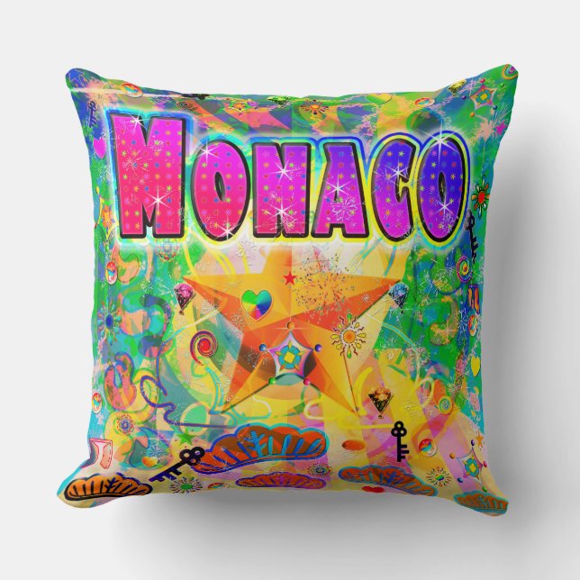 Monaco Epoch Hour Pillow (Front)
