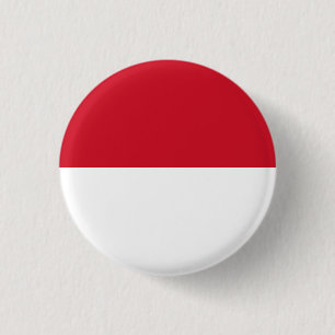 Monaco Flag 3 Cm Round Badge