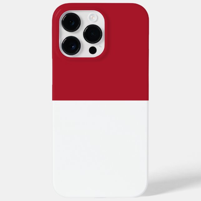 Monaco flag Case-Mate iPhone case (Back)