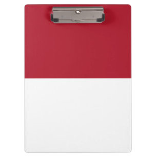 Monaco flag clipboard