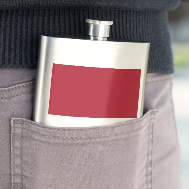 Monaco flag hip flask (In Situ)