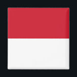 Monaco Flag Magnet<br><div class="desc">Customisable World Flag Products - Please feel free to add your own text.</div>
