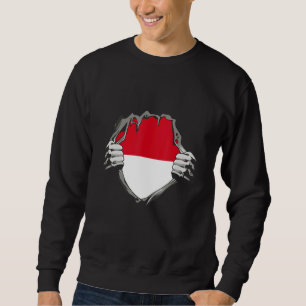 Monaco Flag Sweatshirt